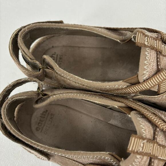 Earth Origins Skye Sid Fisherman Sneaker Sandal Closed Toe Sedona Brown Size 11 - Picture 7 of 10